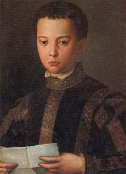 Agnolo Bronzino Portrait of Francesco I as a Young Man